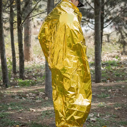 Emergency Thermal Blanket - Wilderness Survival First Aid Blanket