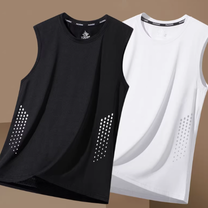 Men's Quick-Drying Sports Vest - Sleeveless Training Shirt