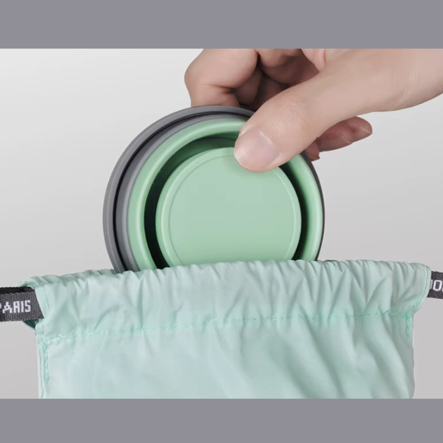 Collapsible Silicone Travel Cup - Portable Folding Outdoor Camping Mug 200ml/500ml