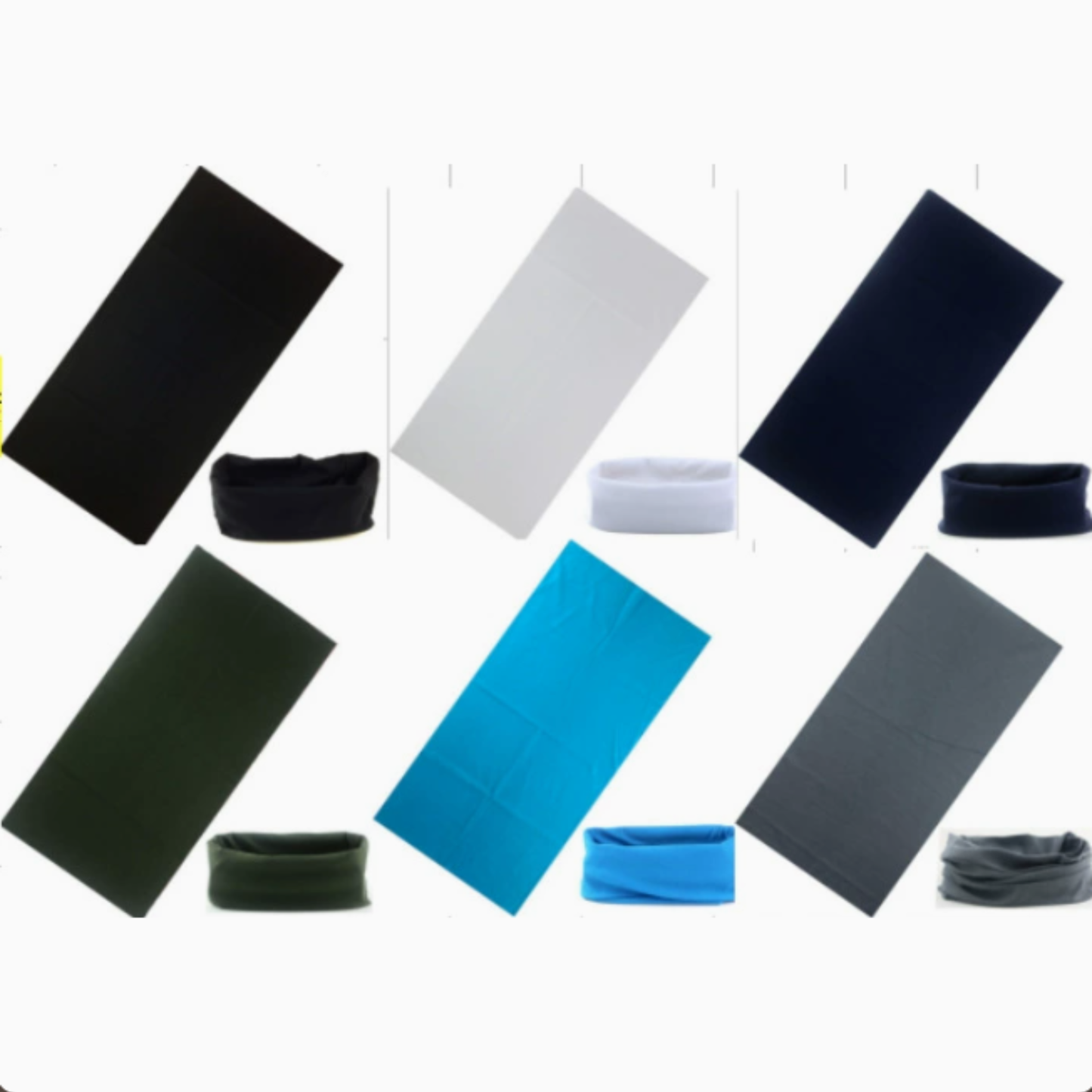 Multifunctional Running, Cycling Neck Gaiter Buff - UV Protection Bandana