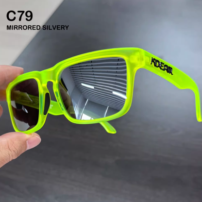 KDEAM Square Outdoor Polarized Sunglasses - Unisex