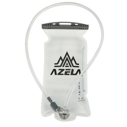 Azela 1.5L hydration bladder side view filled