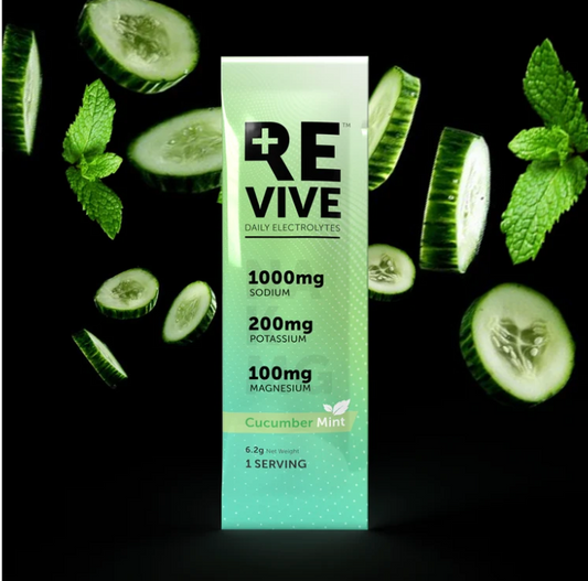 Revive Daily Electrolytes - Cucumber Mint Single Sachet
